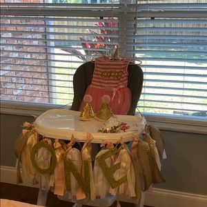 Girls 1st birthday pumpkin theme. Cake topper, banner, outfit, so much stuff!!!!